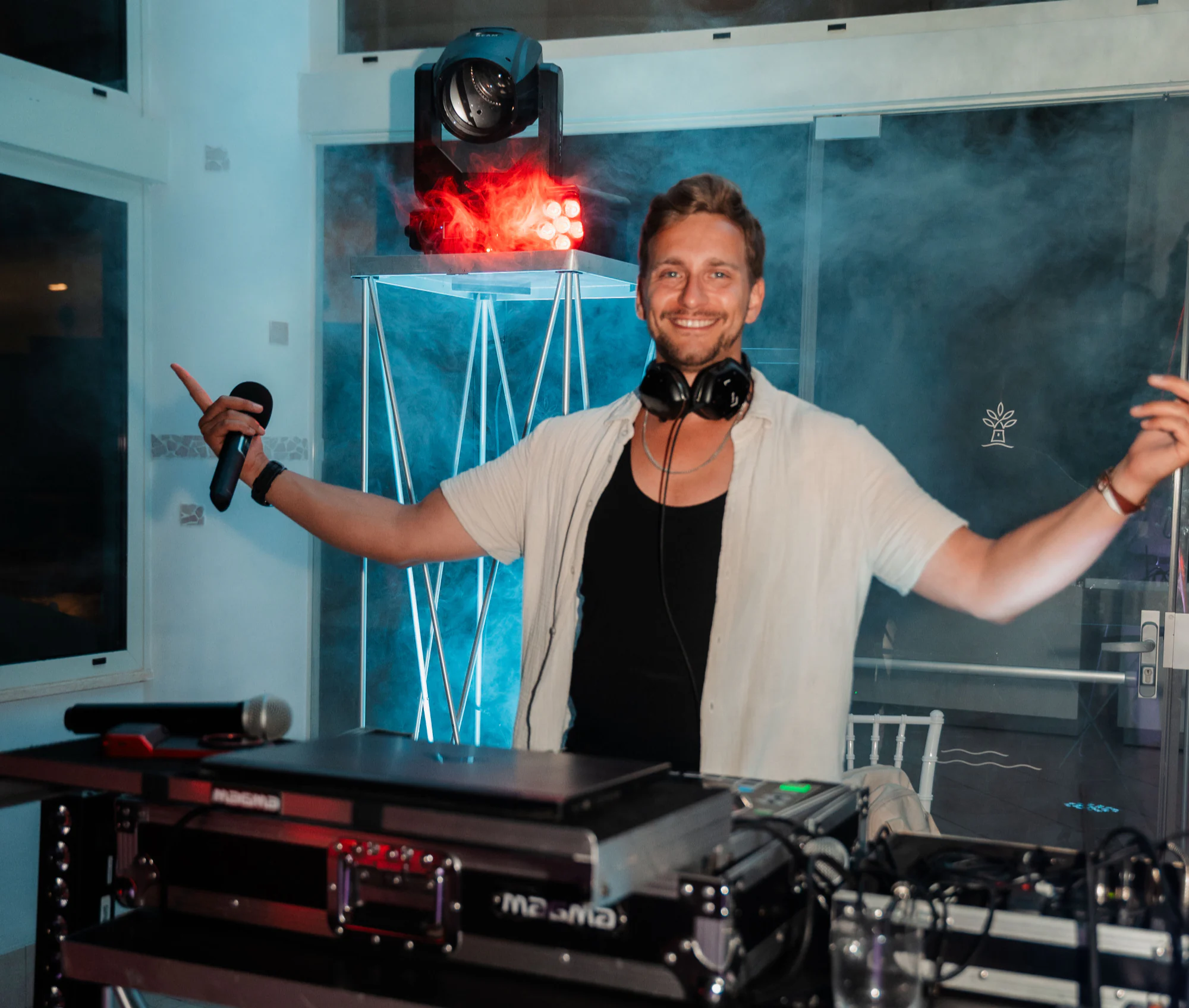 Porträt von Robin Kolb alias DJ Robinho